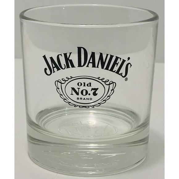 Vintage Jack Daniel’s Old No.7 Brand One Cup Shot Glass Drink Highball Shooter! - Picture 1 of 4